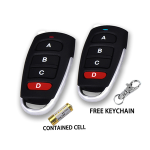 Qualità stabile 315mhz RF codice di apprendimento 4-channel dual 4 pulsanti telecomando senza fili chiave di riserva - Product Image 3