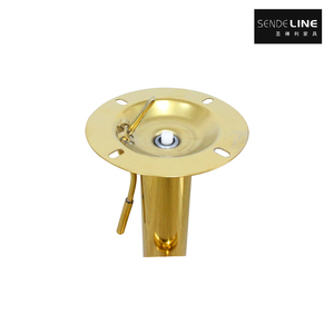 Bán Buôn Thiết Kế Hiện Đại Vàng Bảng Điều Chỉnh Ghế Thanh Với Kim Loại Bàn Đạp Cơ Sở Có Thể Điều Chỉnh Chiều Cao Cho Phòng Khách Sử Dụng Thương Mại - Product Image 4