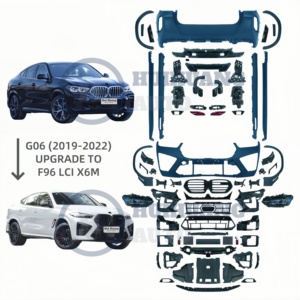 Auto Body <strong>Kit</strong> for BMW <strong>X6</strong> G06 2020-2022 Upgrade to F96 LCI X6M Style Including Front Rear Bumper Rear Diffuser - Product Image 1