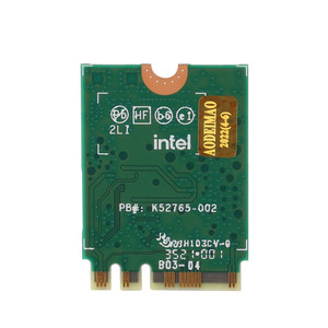 WiFi 6E无线网卡英特尔AX210 NGW蓝牙5.3三频5400Mbps网络适配器，适用于笔记本电脑64位M.2 PCIE