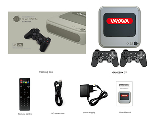 スムーズなファームウェアG7PS1ゲームコンソール内蔵ローカル無料50000 + クラシックゲームゲームボックス在庫あり子供向けギフト