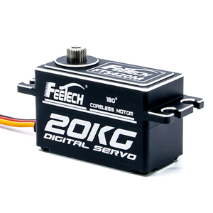 低プロファイルサーボFeetech FT5420M 1/10 RCカースチールギアコアレスモーターラジコンモデルバギーカーサーボ - Product Image 4