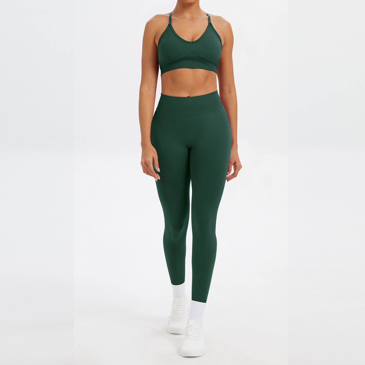 Forest green-bra and pants