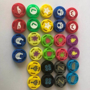 Silikon kauçuk denetleyici başparmak sapları ps4 thumbstick caps kapak için anahtarı, xbox one xbox360 ps4 PS5 - Product Image 6