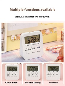 Многофункциональные кухонные электронные часы с таймером и таймером - Product Image 6