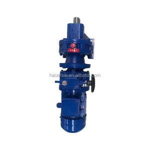 手轮调速B/X/MBW/L摆线减速器组合带无级调速器 - Product Image 3