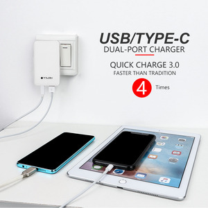 20W USB充電器高速充電USBタイプCウォールチャージャーPD QC3.0 for IPhone Samsung S23 S21その他5V出力電流付きデバイス - Product Image 3