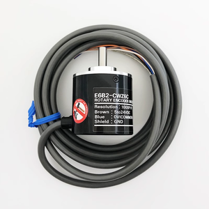 Dia40mm Solid Shaft DC24V Two <strong>Linear</strong> Driver Output Type ABZ A/ B/ Z/ Six Phase Incremental Rotary <strong>Encoder</strong> E6B2-CWZ1X 10~2000 P/R - Product Image 3