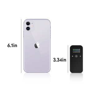 Gran oferta portátil Bluetooth Mini escáner de código de barras con pantalla barato 1D 2D QR escáner interfaz USB en Stock - Product Image 1