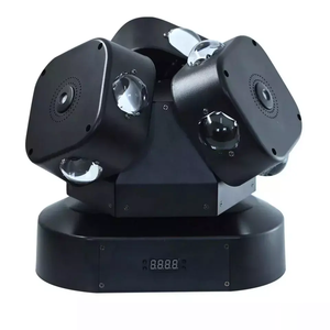 Hot <strong>Sale</strong> New Dj Lights RGBW 4in1 12pcs*10w <strong>LED</strong> Beam Moving Head Light <strong>3</strong> Head Stage Light for Bar Ktv - Product Image 3