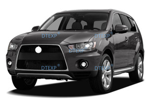 Outlander Ex için 7 adet veya 10 adet çatı klipler 2007-2012 7403A143 damla kalıplama destek için Lancer için Asx yağmur oluk drenaj - Product Image 6