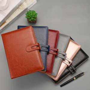 定制A5笔记本可替代内芯pu皮革封面日程表笔记本商务记事本 - Product Image 3