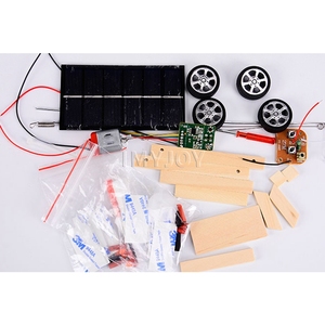 A distanza di controllo fai da te solar powered car kit di elettronica di pcb PC fai da te di apprendimento educativo auto giocattolo - Product Image 3