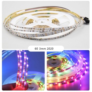 3mm 2812B Programmable Built-in IC Programmable Atmosphere Full-color <strong>Running</strong> Light Strip