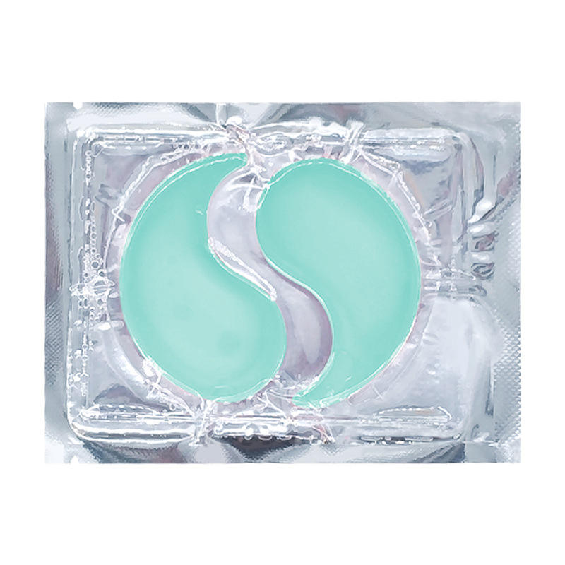 Masque pour les yeux à huit trigrammes bleu ciel