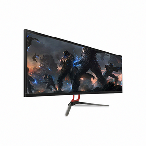 Monitor LCD curvo de 31,5 pulgadas súper ancho 165 Hz 2K con retroiluminación LED Altavoz incorporado PC Gaming Computadora de escritorio usada - Product Image 4