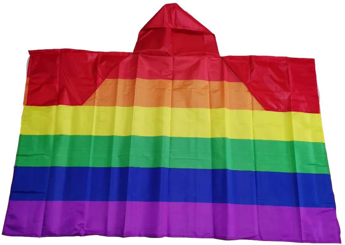 Arc-en-ciel avec chapeau