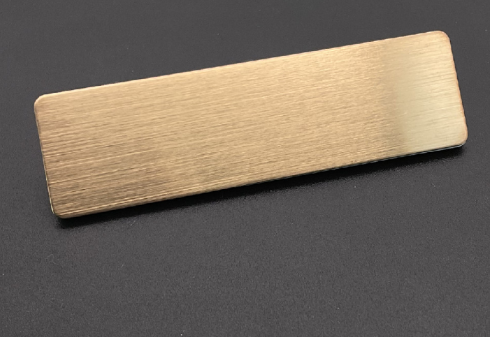 oro rosa spazzolato
