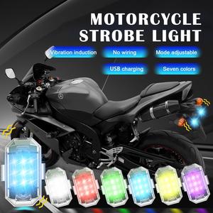 Car <strong>LED</strong> Anti-collision Warning Light Signal Light <strong>RC</strong> Drone with Strobe <strong>Lamp</strong> Remote Control 7 Colors Flash Turn Signal Indicator - Product Image 6