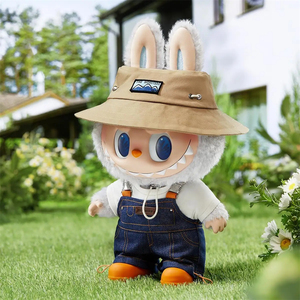 ของแท้สำหรับป๊อปมาร์ทมอนสเตอร์ labubu พวงกุญแจแท้ของเล่นตุ๊กตาหน้าไวนิลพีวีซีเรซินฤดูใบไม้ร่วงป่าฤดูใบไม้ผลิ - Product Image 2