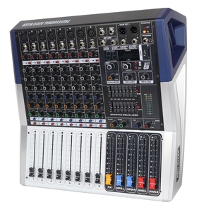 XTUGA PHY-6/10/12/16 kanal 99 DSP 350W * 2 profesyonel Powered DJ denetleyici ses karıştırma konsolu güç ses mikseri BT ile - Product Image 5