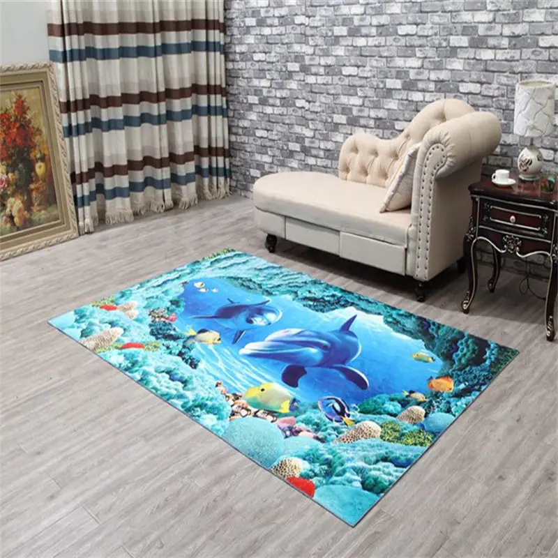 Kids play mat 3D print design living room carpet hot sellingcarpet party carpet wholesale