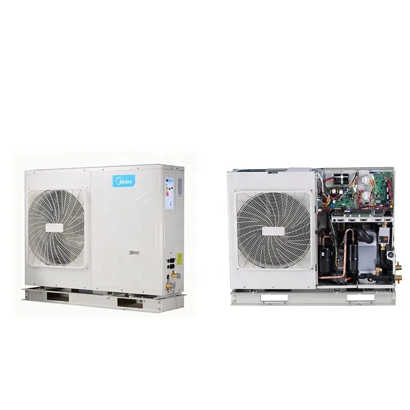 Bomba de calor de aire a agua, accesorio respetuoso con el medio ambiente, tipo mono dividido, 12-16kW M, División térmica (380V), R32