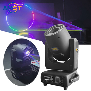 10W RGBレーザームービングヘッドミニILDAステージ照明漫画アニメーションビームスキャナーDMX512コントロールLEDライトウェディングパーティークラブ - Product Image 2