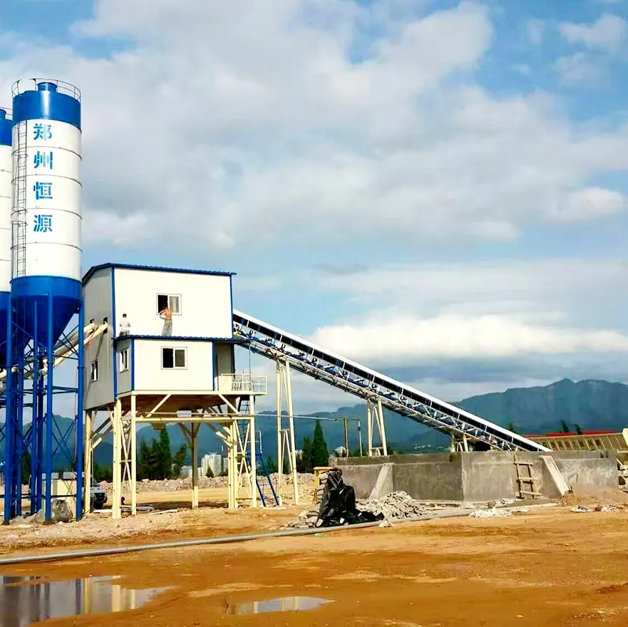 Planta de concreto 90m3/h planta de concreto compacto fábrica preço pronto mistura de concreto agente planta preço