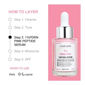 Корейский Ниацинамид, свечение против старения, укрепляющий лосось, ДНК-роза, PDRN, розовая Пептидная сыворотка - Product Image 5