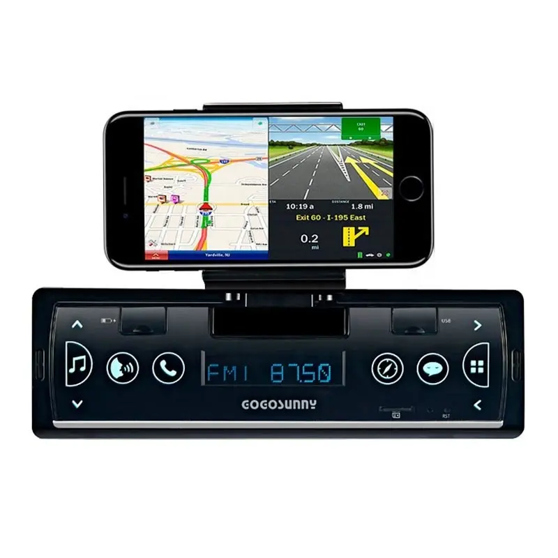 تعمل باللمس الكامل سمارت لينك مع سيارة MP3/موبايل حامل هاتف/APP التحكم/شحن سريع/نموذج رقم. GT1901