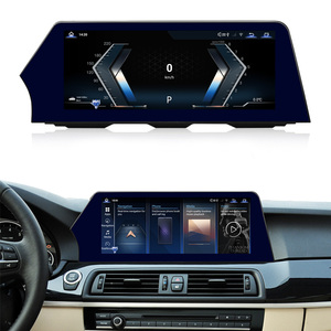 สไตล์ใหม่ ID8 UI Android 12หน้าจอนำทางมัลติมีเดียขนาด12.3นิ้วสำหรับ BMW 5 Series F10 F11จอแสดงผลแบบสัมผัส - Product Image 1