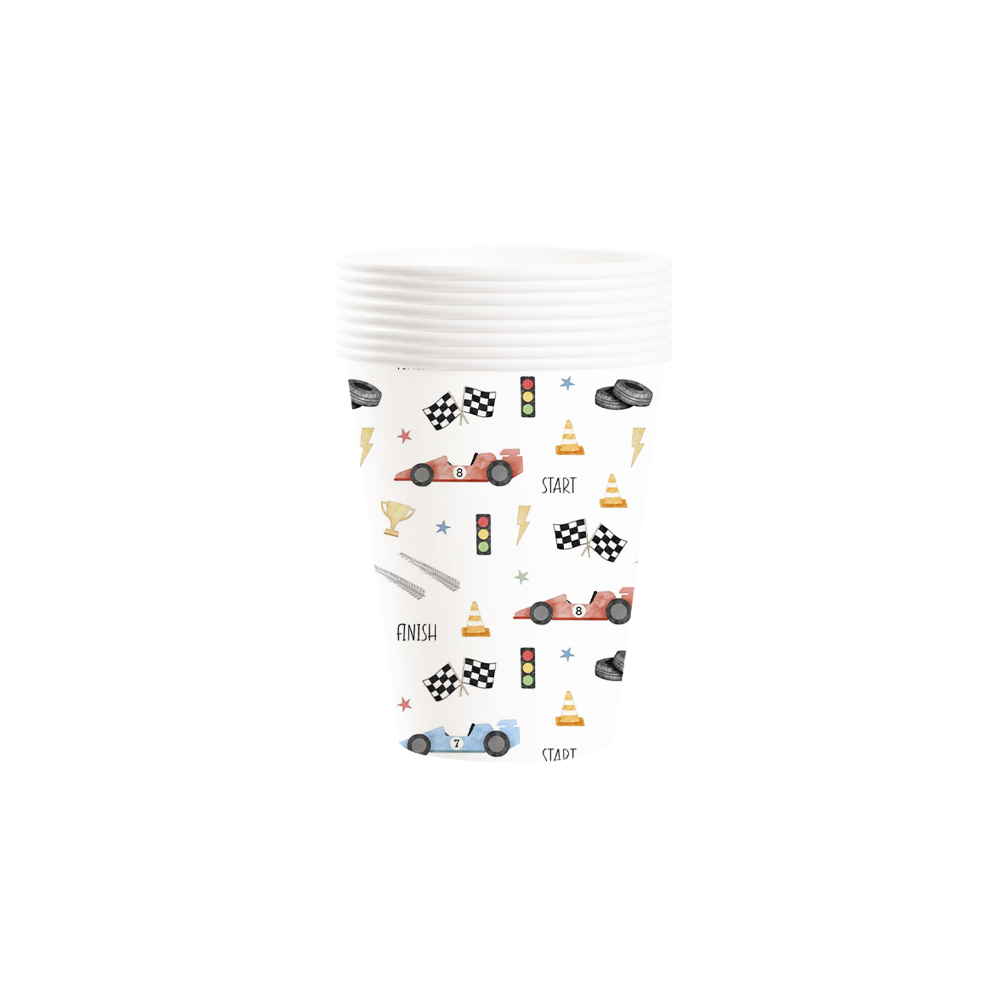 Vaso de papel de 9 oz * 8 unidades