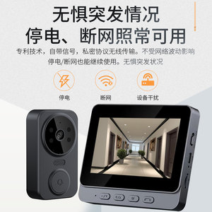 M12 Visual <span class=keywords><strong>Intercom</strong></span> Timbre Teléfono Sistema de intercomunicación Timbre inteligente con cámara - Product Image 6