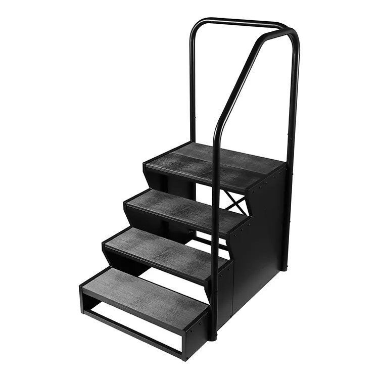 Immer уличная синтетическая деревянная лестница для плавания, ступеньки, лестница с 4 ярусами, лестница с поручнями