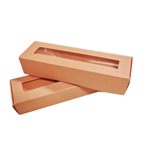 <strong>Custom</strong> Printed Best Selling Eco-Friendly Paper Packaging <strong>Box</strong> <strong>With</strong> Pvc <strong>Display</strong> <strong>Window</strong> - Product Image 1