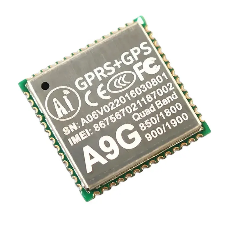 छोटी जीपीएस ट्रैकिंग चिप के लिए कम लागत मूल्य जीपीएस मॉड्यूल A9G वायरलेस पोजिशनिंग सिस्टम