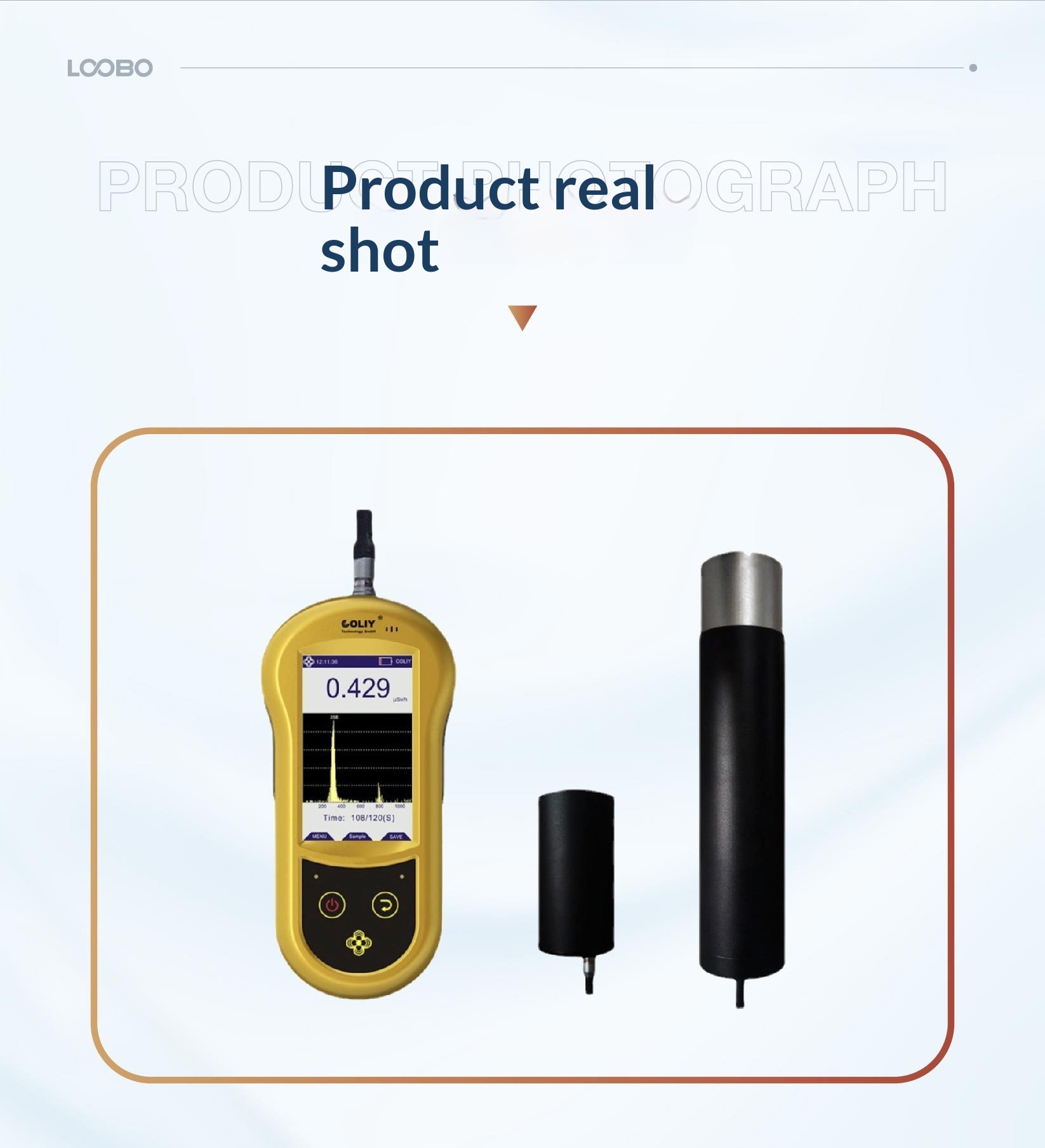 COLIY RS10 Handheld Smart Gamma Spectrometer Radioactive Material