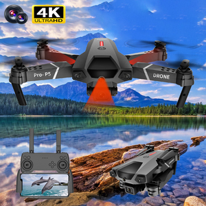RC <strong>Drone</strong> P5 Obstacle Avoidance Foldable <strong>Drone</strong> 4K High-definition <strong>Camera</strong> Aerial Photography Airplane Remote Control Airplane Toy - Product Image 3