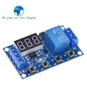 TZT 1 canale 5V modulo relè tempo di ritardo modulo relè attivazione/accensione ciclo di temporizzazione interruttore 999 minuti per scheda relè Arduino