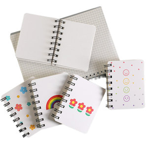 Moda lindo Sprial A7 tamaño Bloc de notas personalizado Mini pequeños cuadernos para niñas - Product Image 3