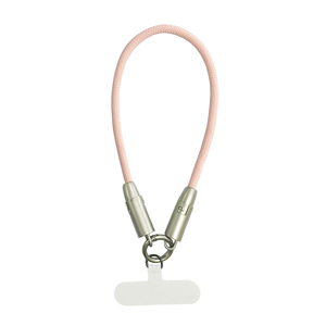 Focuses Adjustable 2 in 1 Phone strap Pd60W Charging Nylon <strong>Cable</strong> C to C Zinc Alloy Lock Neck Wrist Data <strong>Cables</strong> for iphone 16 15