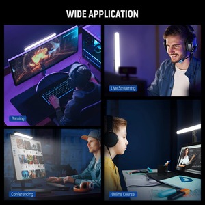 NEEWER TL40 için LED oyun işık Bar USB akışı anahtar APP/PC/MAC kontrol ayarlanabilir işık hiçbir ekran parlama fotoğraf aydınlatma - Product Image 6