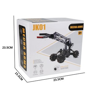 Программируемые блоки из сплава JK01, автомобиль на радиоуправлении с роботом Mecha, захват, рычаг, 4WD, электрическая техника, дрифт, трюки, самосвал, игрушка - Product Image 6