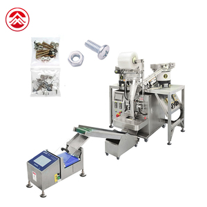 Hardware de piezas pequeñas para automóviles Tornillo de clavo de placa única Contador de máquina empacadora de llenado vertical con máquina empacadora - Product Image 1