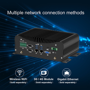 ファンレスミニデスクトップPCCore i7 10510U DDR4 RS232 RS485 2 LAN WiFi LPT PS/2 VGA 4G LTE SIMGPIO産業用コンピューター - Product Image 5