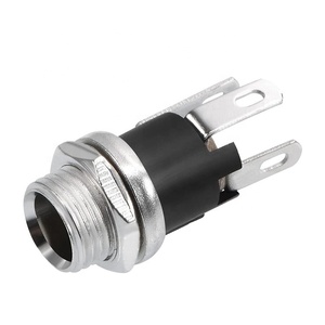 DC-025M ซ็อกเก็ตขั้วต่อแจ็ค DC ขนาด2.1x5.5มม. 3ขั้ว - Product Image 1