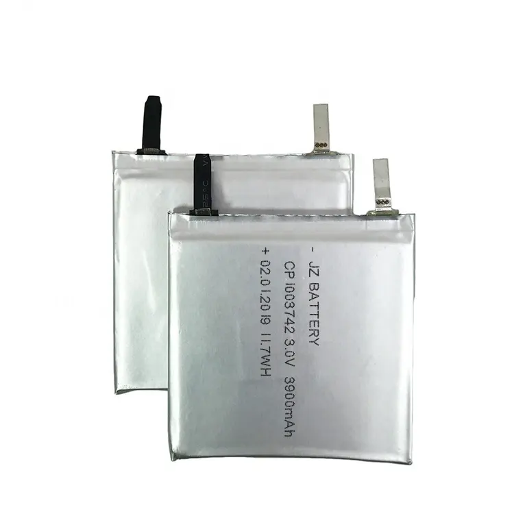 New Arrival 3V 3900Mah Thin Primary Lithium Micro Film Cell CP1003742 Limno2 Battery