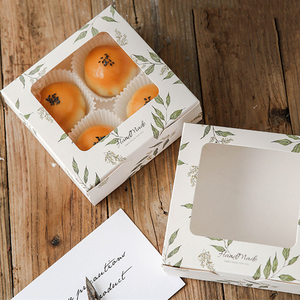 Cake <strong>Boxes</strong> <strong>4</strong>/6/9 Grid Insert Custom Size Cake Packaging Bakery Cardboard <strong>Boxes</strong> Paper Cake Dessert Box Take <strong>Away</strong> - Product Image 2