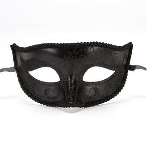 古董外观化妆舞会男女面具威尼斯派对万圣节服装球黑白银金 - Product Image 3